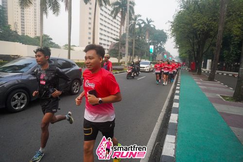 Race photo from Shakeout Run - Smartfren Run