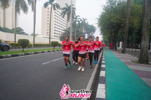 Race photo from Shakeout Run - Smartfren Run