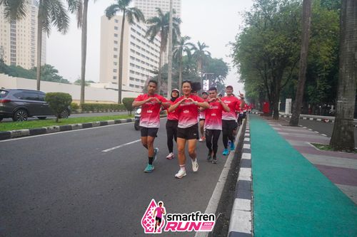 Race photo from Shakeout Run - Smartfren Run