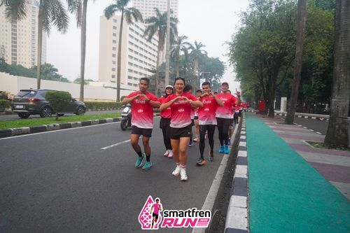 Race photo from Shakeout Run - Smartfren Run