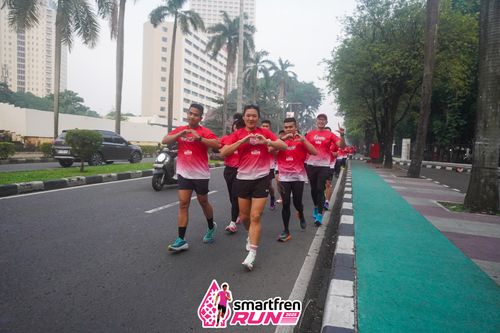 Race photo from Shakeout Run - Smartfren Run