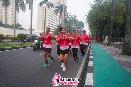 Race photo from Shakeout Run - Smartfren Run
