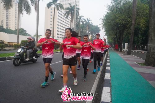 Race photo from Shakeout Run - Smartfren Run