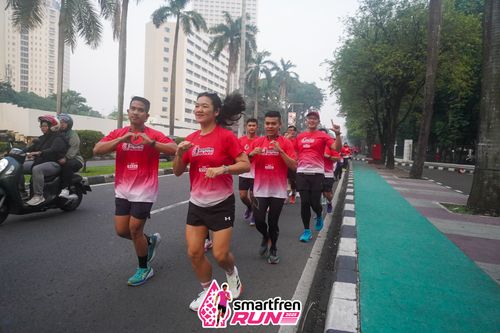 Race photo from Shakeout Run - Smartfren Run