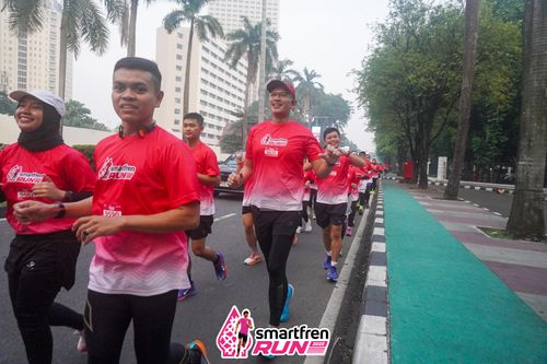 Race photo from Shakeout Run - Smartfren Run