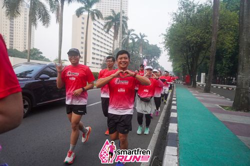 Race photo from Shakeout Run - Smartfren Run