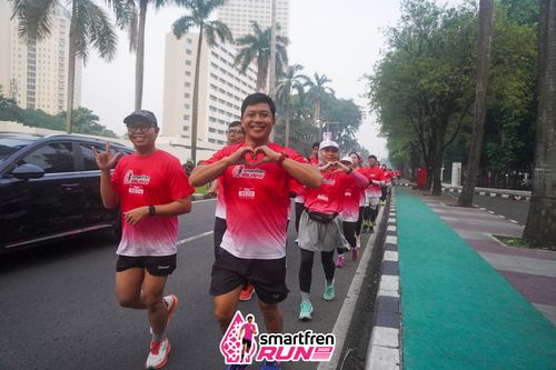 Race photo from Shakeout Run - Smartfren Run