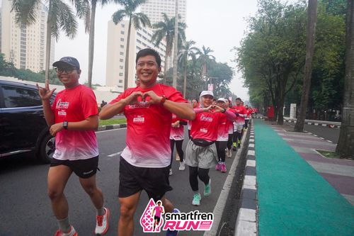 Race photo from Shakeout Run - Smartfren Run