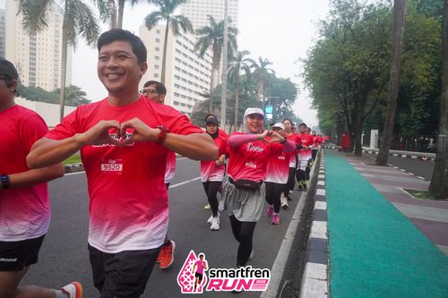 Race photo from Shakeout Run - Smartfren Run