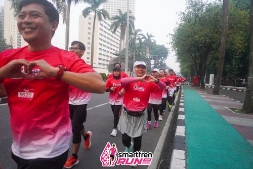 Race photo from Shakeout Run - Smartfren Run