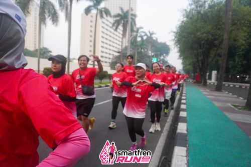 Race photo from Shakeout Run - Smartfren Run