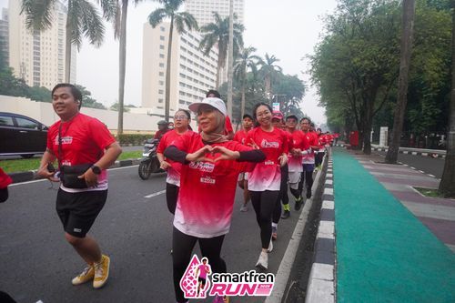 Race photo from Shakeout Run - Smartfren Run