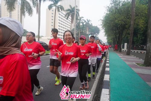 Race photo from Shakeout Run - Smartfren Run