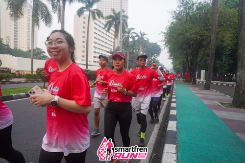 Race photo from Shakeout Run - Smartfren Run