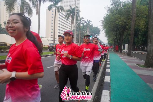 Race photo from Shakeout Run - Smartfren Run
