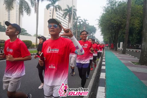 Race photo from Shakeout Run - Smartfren Run
