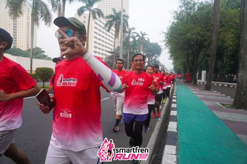 Race photo from Shakeout Run - Smartfren Run