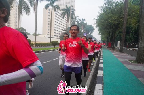 Race photo from Shakeout Run - Smartfren Run