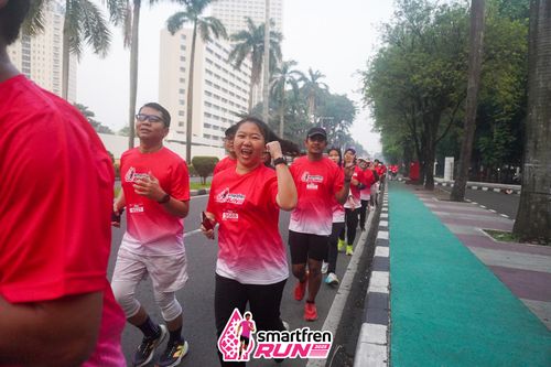 Race photo from Shakeout Run - Smartfren Run