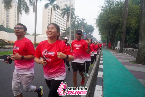 Race photo from Shakeout Run - Smartfren Run