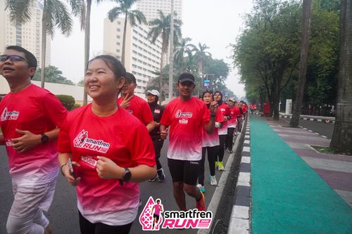 Race photo from Shakeout Run - Smartfren Run