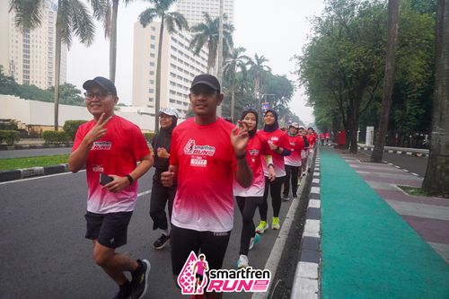 Race photo from Shakeout Run - Smartfren Run