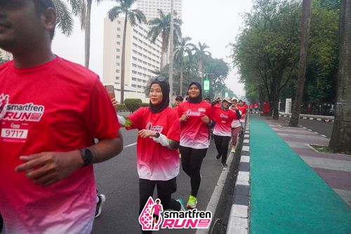 Race photo from Shakeout Run - Smartfren Run