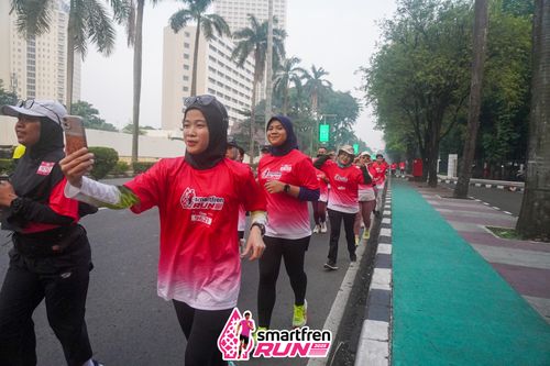 Race photo from Shakeout Run - Smartfren Run