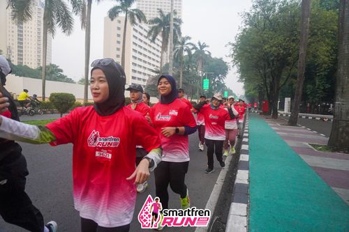 Race photo from Shakeout Run - Smartfren Run