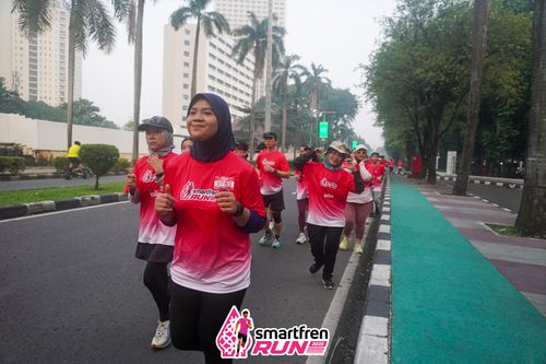 Race photo from Shakeout Run - Smartfren Run
