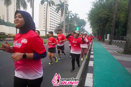 Race photo from Shakeout Run - Smartfren Run