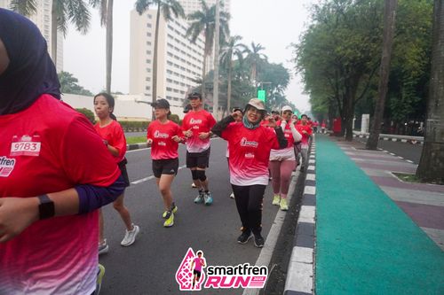 Race photo from Shakeout Run - Smartfren Run