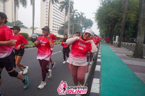 Race photo from Shakeout Run - Smartfren Run