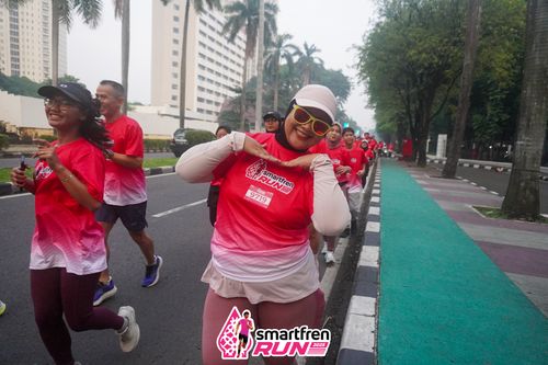Race photo from Shakeout Run - Smartfren Run
