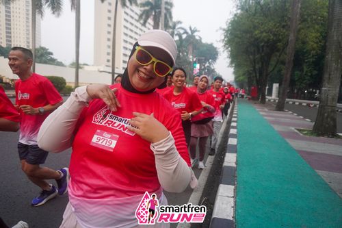 Race photo from Shakeout Run - Smartfren Run