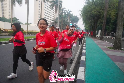 Race photo from Shakeout Run - Smartfren Run