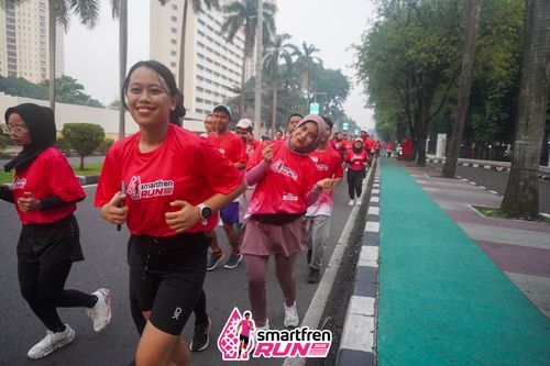 Race photo from Shakeout Run - Smartfren Run