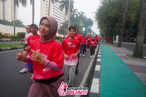 Race photo from Shakeout Run - Smartfren Run