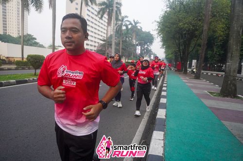 Race photo from Shakeout Run - Smartfren Run