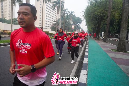 Race photo from Shakeout Run - Smartfren Run