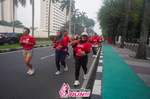 Race photo from Shakeout Run - Smartfren Run