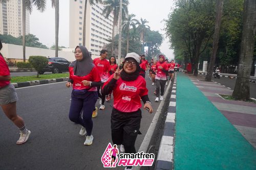 Race photo from Shakeout Run - Smartfren Run
