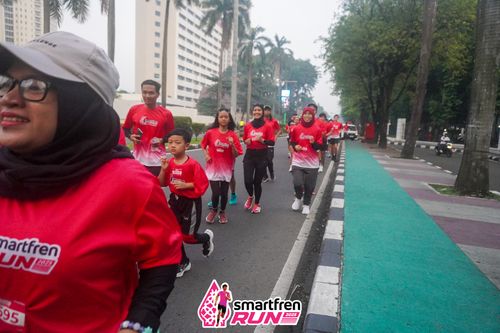 Race photo from Shakeout Run - Smartfren Run