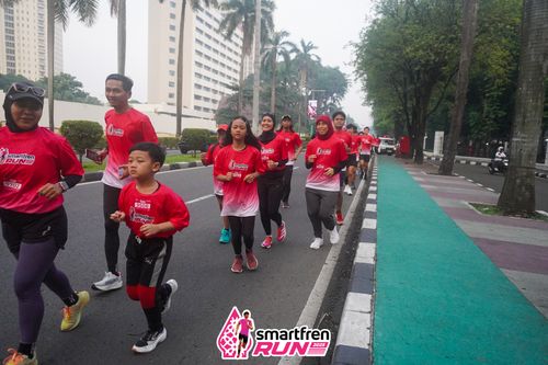Race photo from Shakeout Run - Smartfren Run