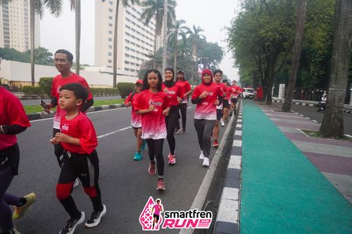 Race photo from Shakeout Run - Smartfren Run