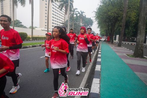 Race photo from Shakeout Run - Smartfren Run
