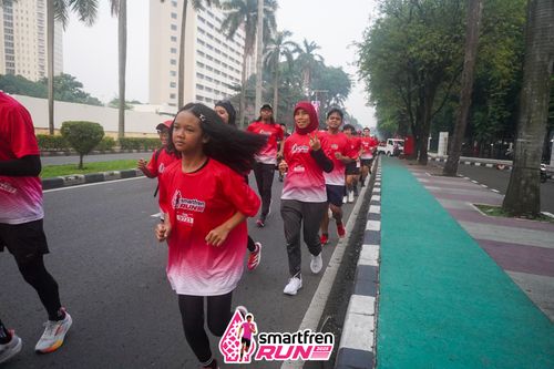 Race photo from Shakeout Run - Smartfren Run
