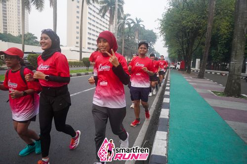 Race photo from Shakeout Run - Smartfren Run