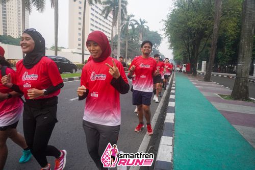 Race photo from Shakeout Run - Smartfren Run