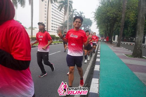 Race photo from Shakeout Run - Smartfren Run